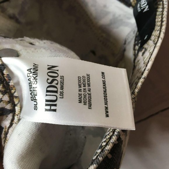 Hudson LA Barbara Super Skinny Womens Jeans 28 NWT - Picture 8 of 8